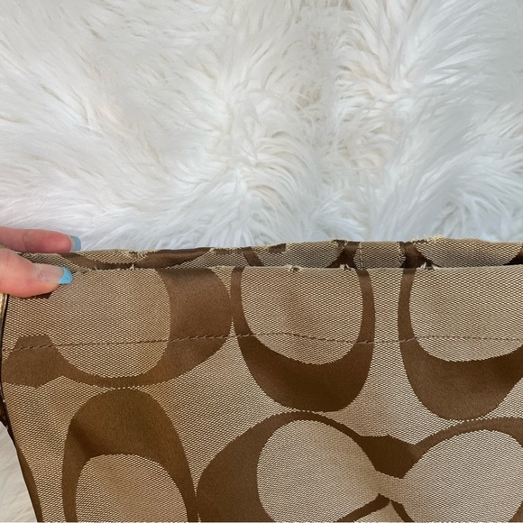 Gold Coach hobo shoulder bag - Picture 7 of 10